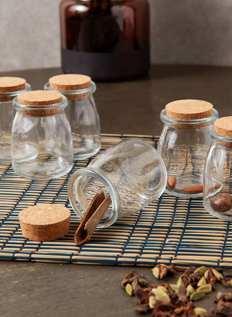 Set Of 6 Storage Jars