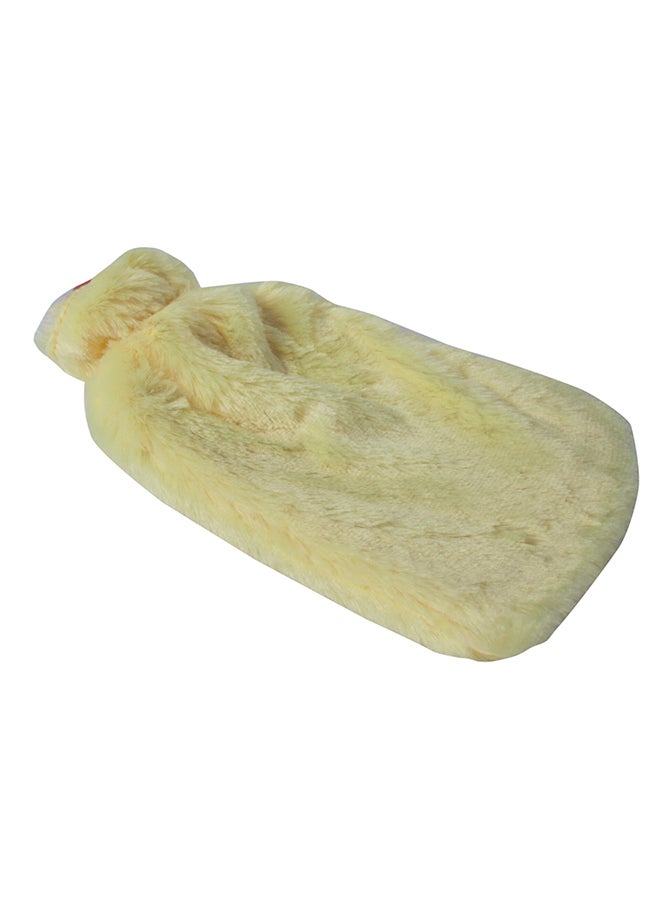 Pistachio Plush Hot Water Bag Yellow