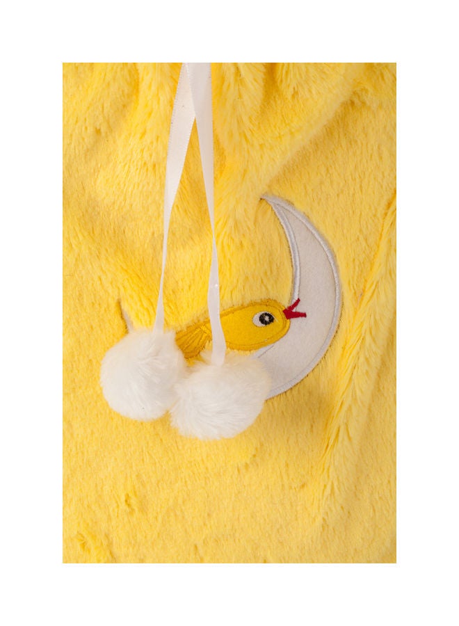 Yellow Bird Hot Water Bag With Soft Plush Cover For Pain Relief