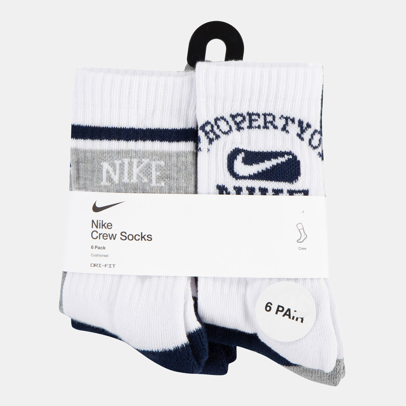 Varsity Crew Socks (6 Pairs)