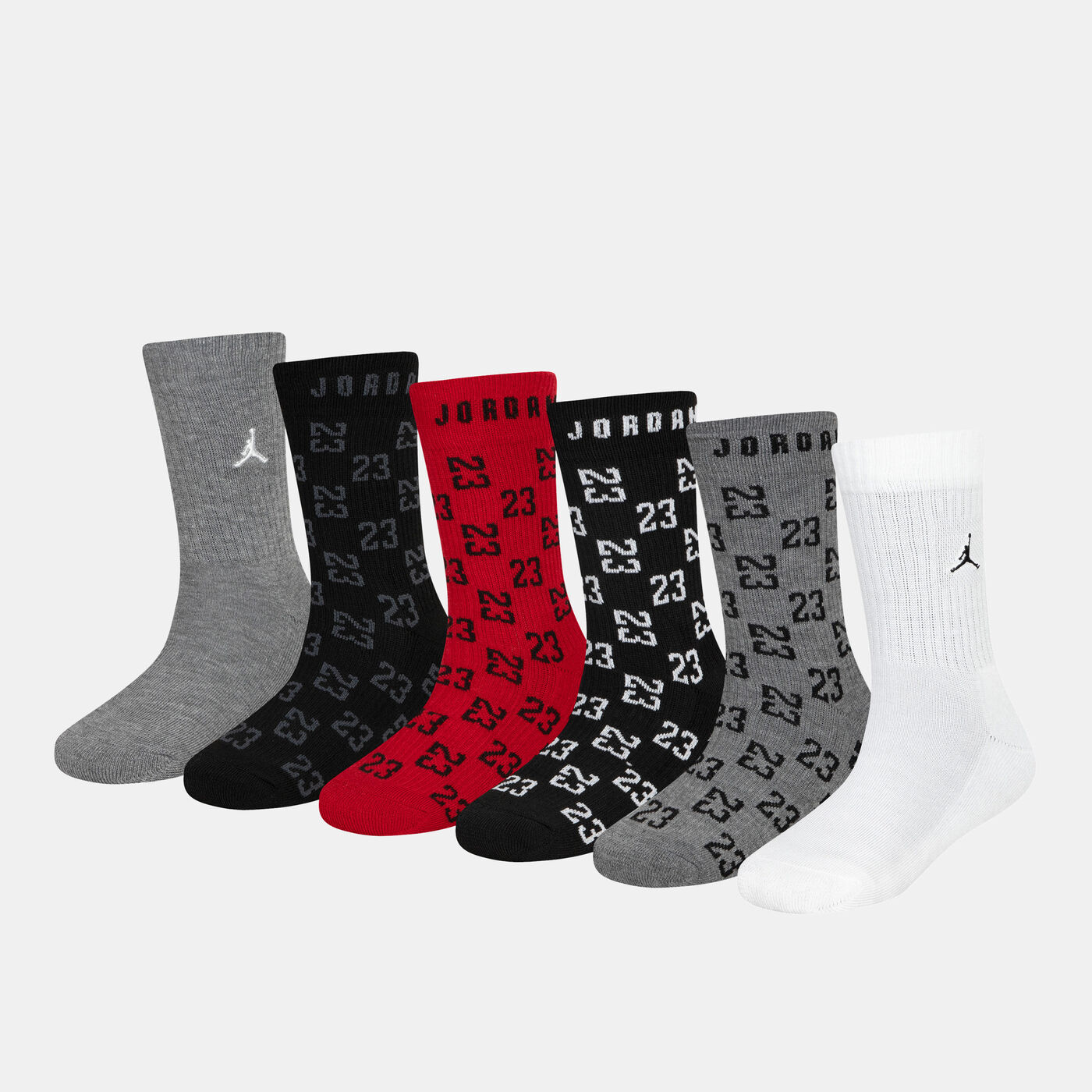 Monogram Essential Crew Socks (6 Pairs)