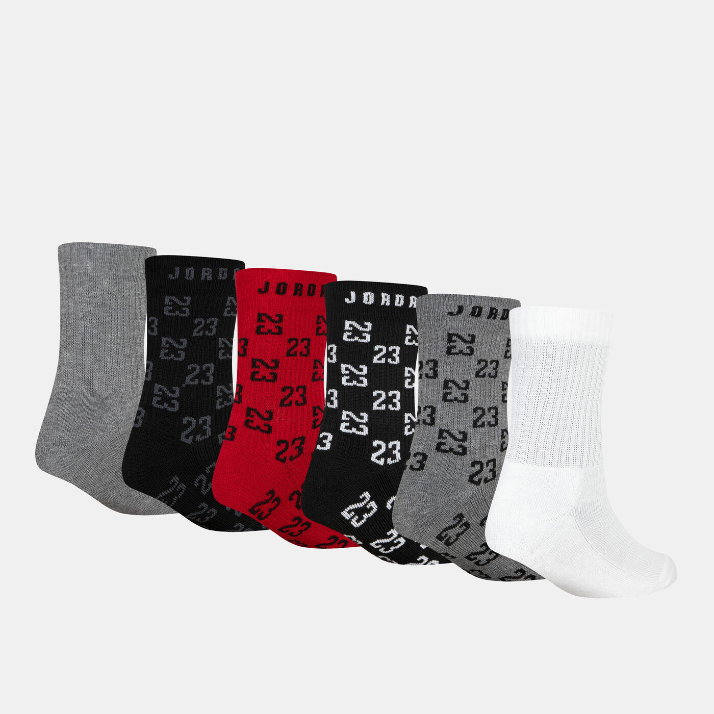 Monogram Essential Crew Socks (6 Pairs)