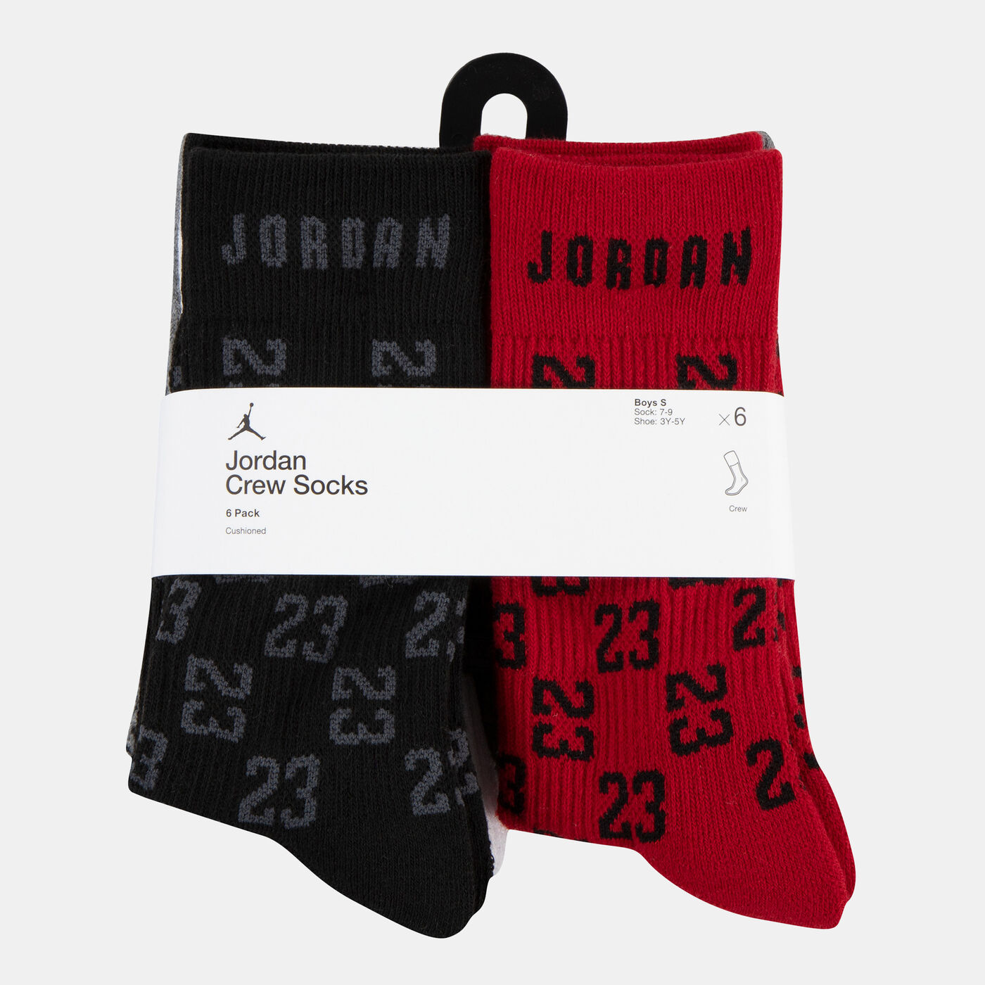 Monogram Essential Crew Socks (6 Pairs)