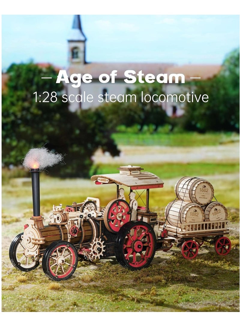 ROKR Steam Engine Mechanical 3D Wooden Puzzle LKA01
Success Decorative DIY Crafts/Birthday Gifts/Home Decor For Girls&Boys Teens&Adults