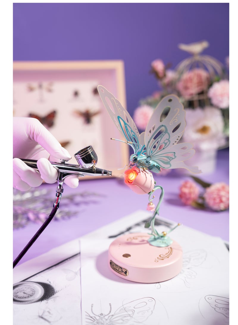 ROKR Butterfly DIY Mechanical 3D Puzzle MI05P Decorative DIY Crafts/Birthday Gifts/Home Decor For Girls&Boys Teens&Adults