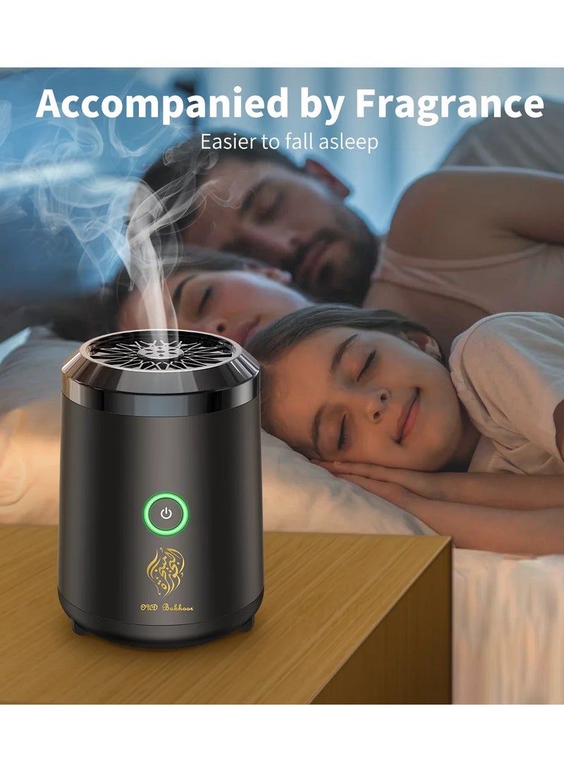 Electric Mini Incense Burner Portable USB Rechargeable Aroma Diffuser