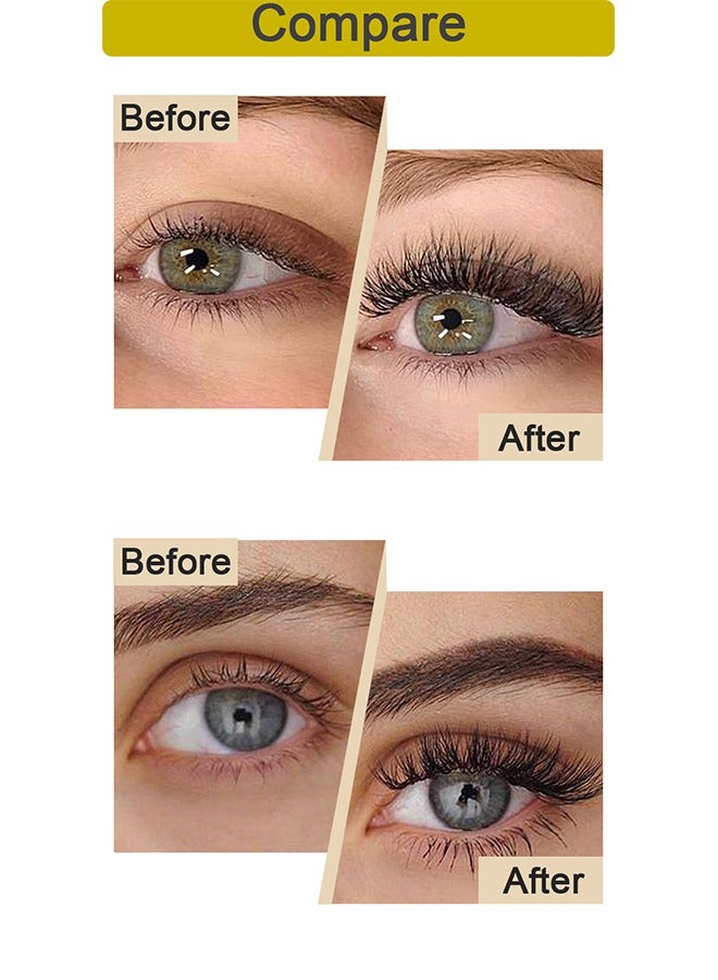 10 Pairs False Eyelashes, Imitation Mink False Eyelashes, 6D Fluffy Messy Faux False Eyelashes, Soft Curly Fake Lashes, Reusable Self Adhesive Lashes Fake Eye Lashes, for Dramatic Make up