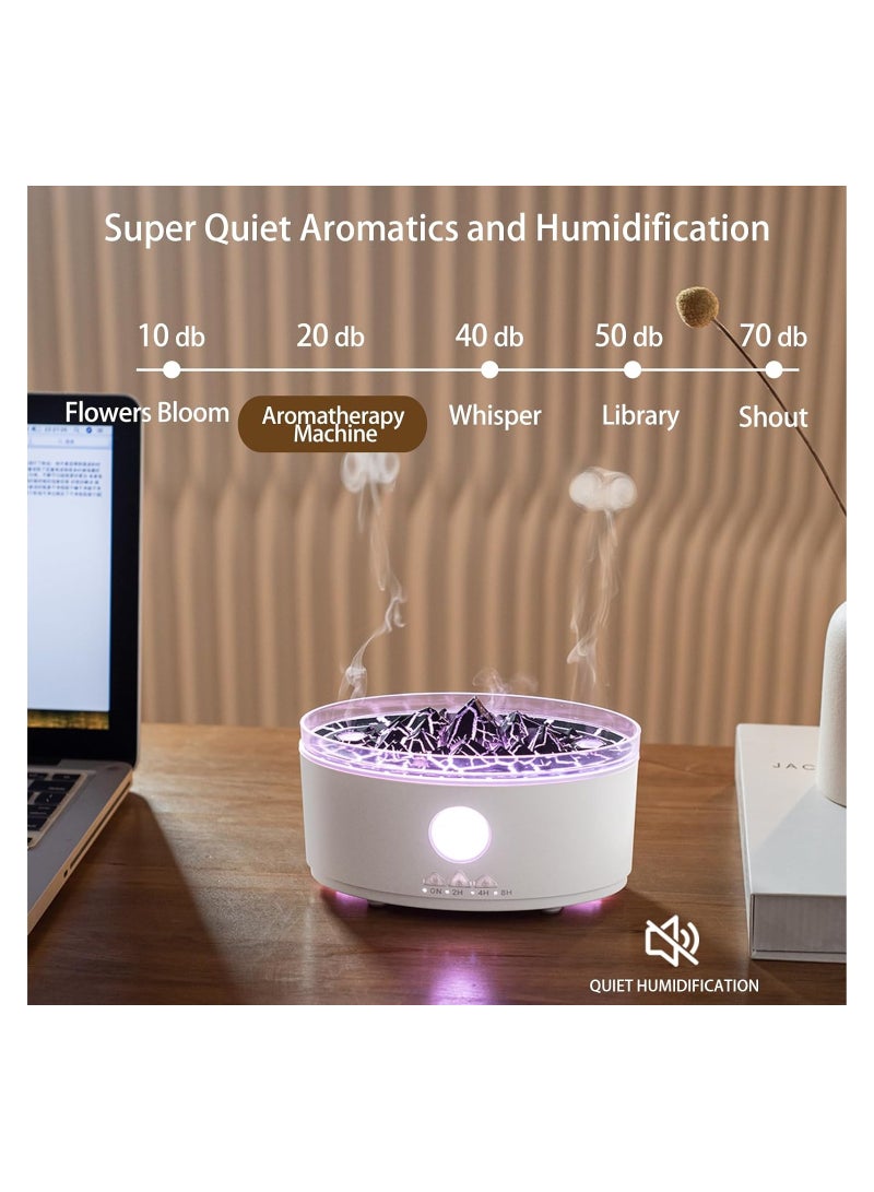 Essential Oil Diffuser, Cool Mist Ultrasonic Humidifier Diffusers, 300ml Aromatherapy Diffuser, with Remote Control, Auto Shut-Off & Timer, Essential Oils for Office Home Gifts, 3 Lighting Modes