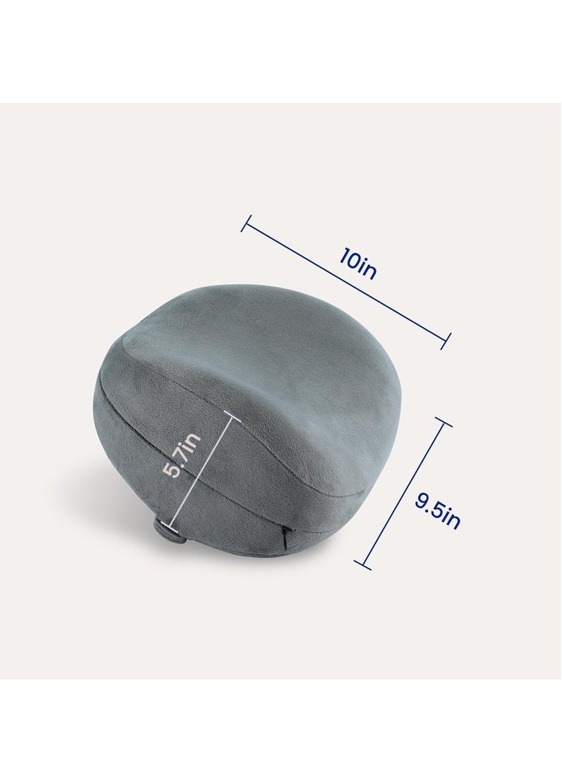 Knee Pillow for Pregnancy Side Sleepers, High Density Memory Foam Leg Pillow with Strap For Back Hip Joint Sciatica Pain Relief Spinal Alignment, Ergonomic Design and Comfort Support