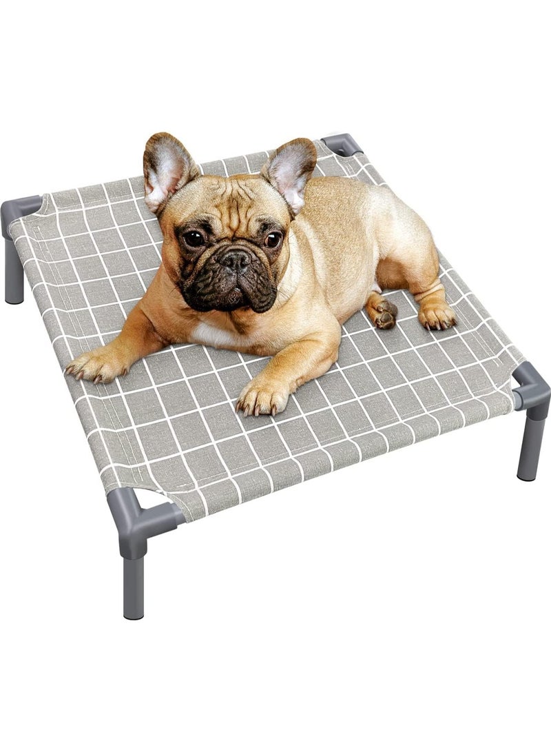 Elevated Dog Bed Pet Cot  Tensorsine Portable Raised Dog Cot Durable Raised Pet Beds