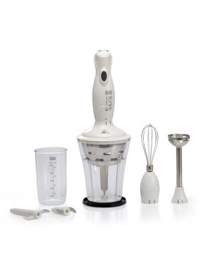 Multi Function Hand Blender 500W SB3240-B5 White/Clear