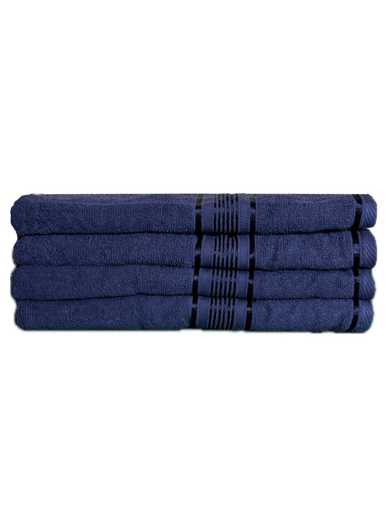 100% Cotton Ultra Soft Bath Towel Set  - Super Absorbent, Antibacterial Treatment, 430 GSM Terry, Large 70x140 CM