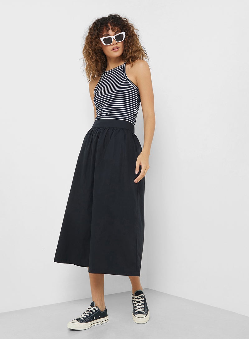 High Waist Midi Skirt