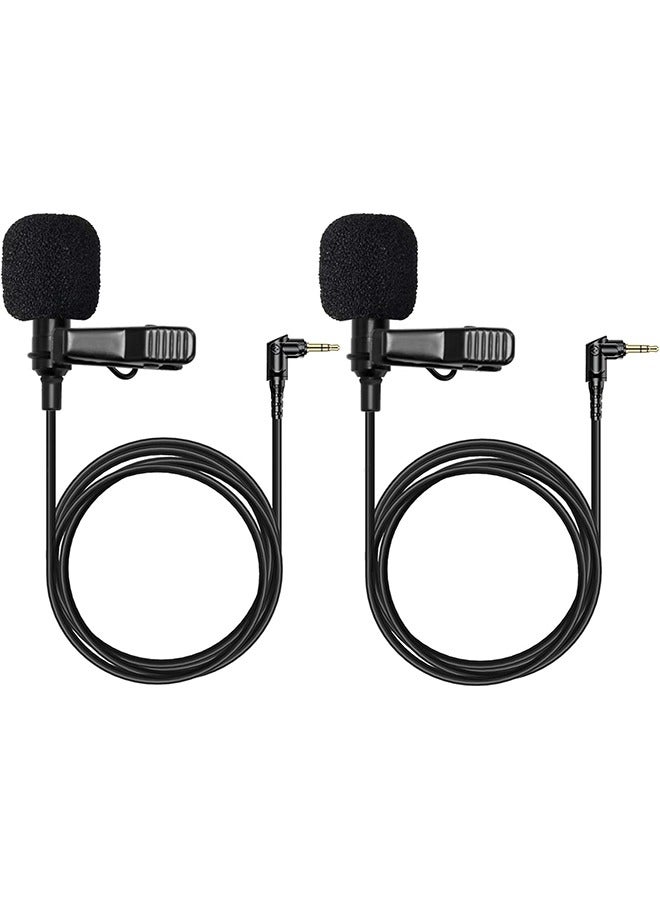 Omnidirectional Lavalier Microphone for Lark Max Microphone System-Black