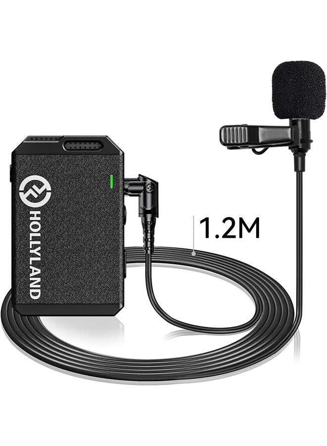 Omnidirectional Lavalier Microphone for Lark Max Microphone System-Black