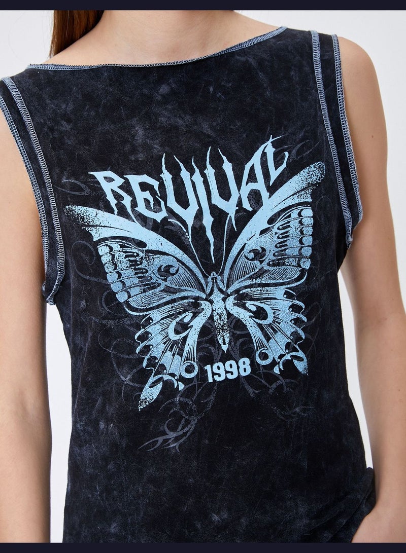 Butterfly Tank Top