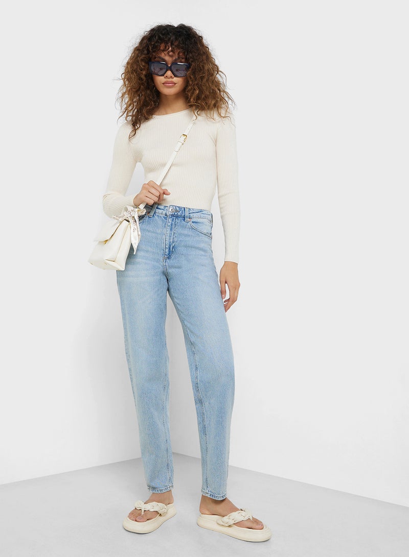 High Waist Mom Jeans