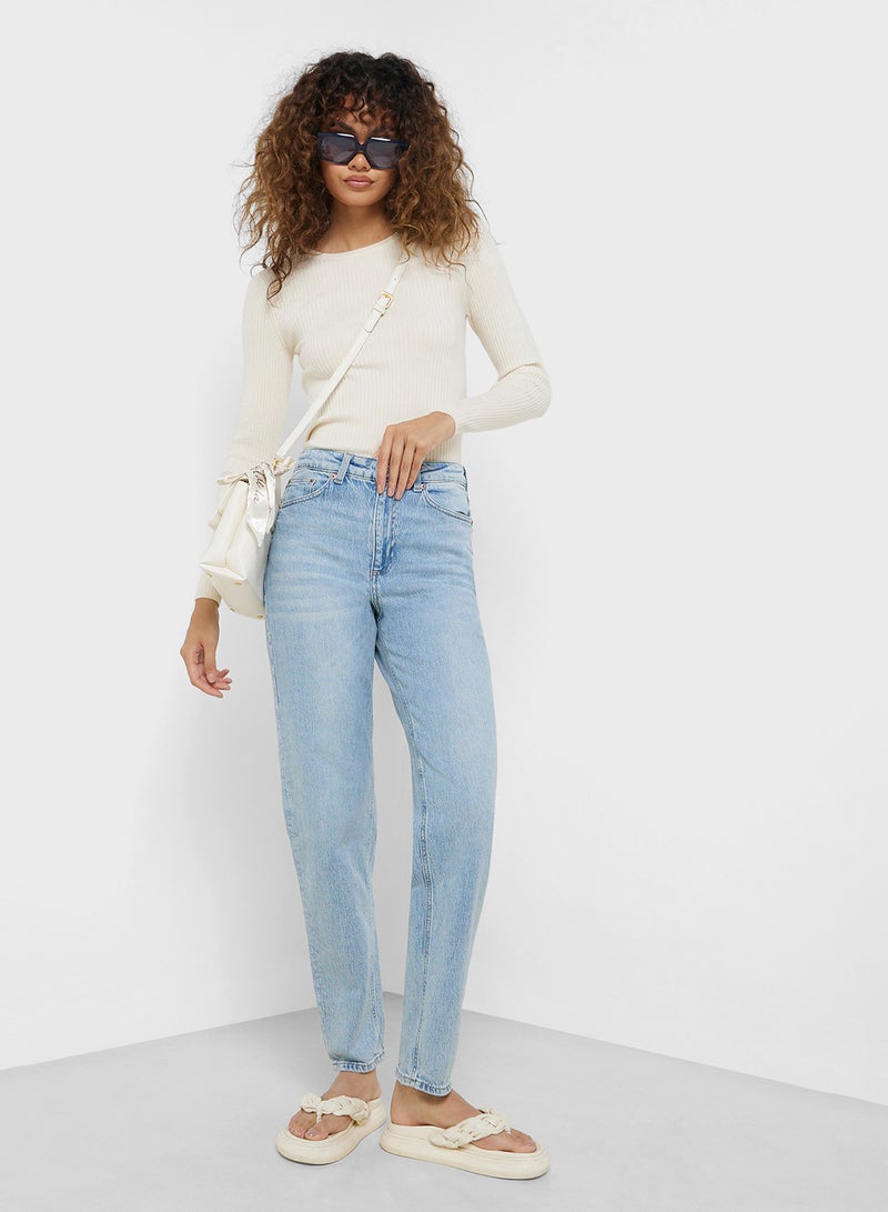 High Waist Mom Jeans