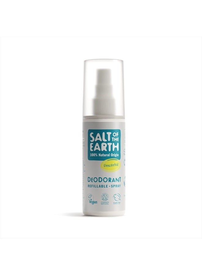 The Healthy Option Crystal Spring Salt Of The Earth Deodorant.