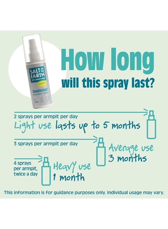 The Healthy Option Crystal Spring Salt Of The Earth Deodorant.