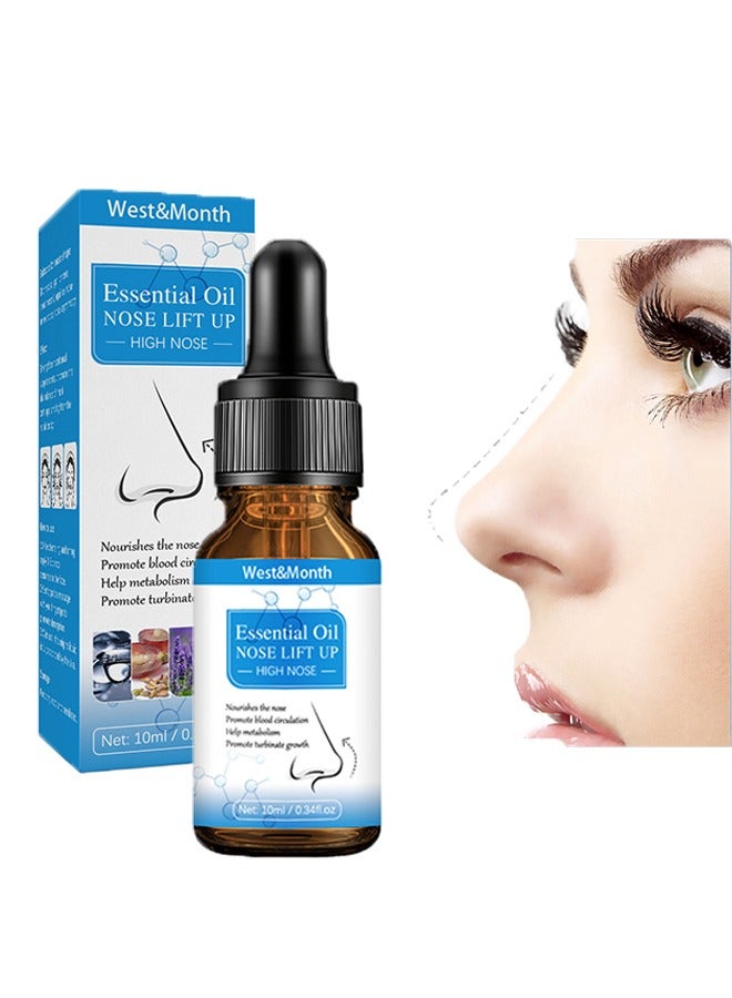 Essential Oil Nose Lift Up，Lifting-And Shaping-Essential Oil, Massage And Compact Natural Tall And Straight Essential Oil, Moisturize And Beautify The Nose