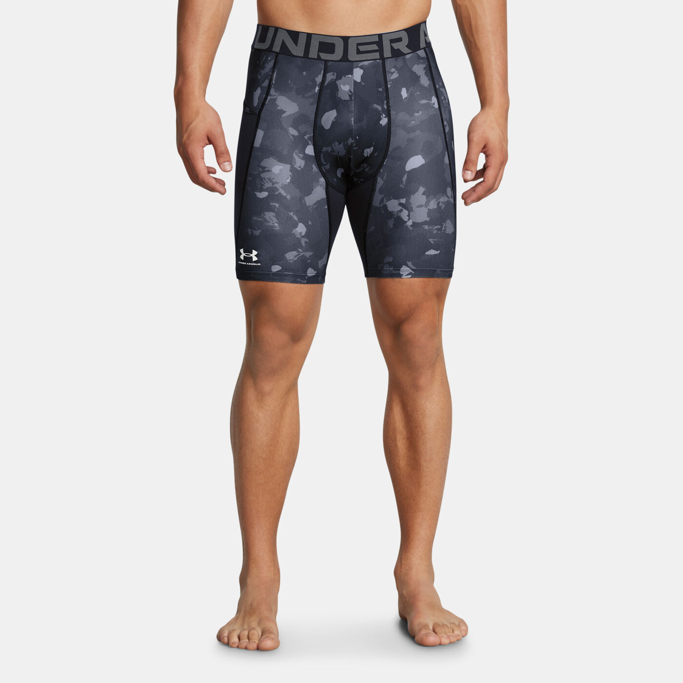 Men's HeatGear Printed Training Compression Shorts