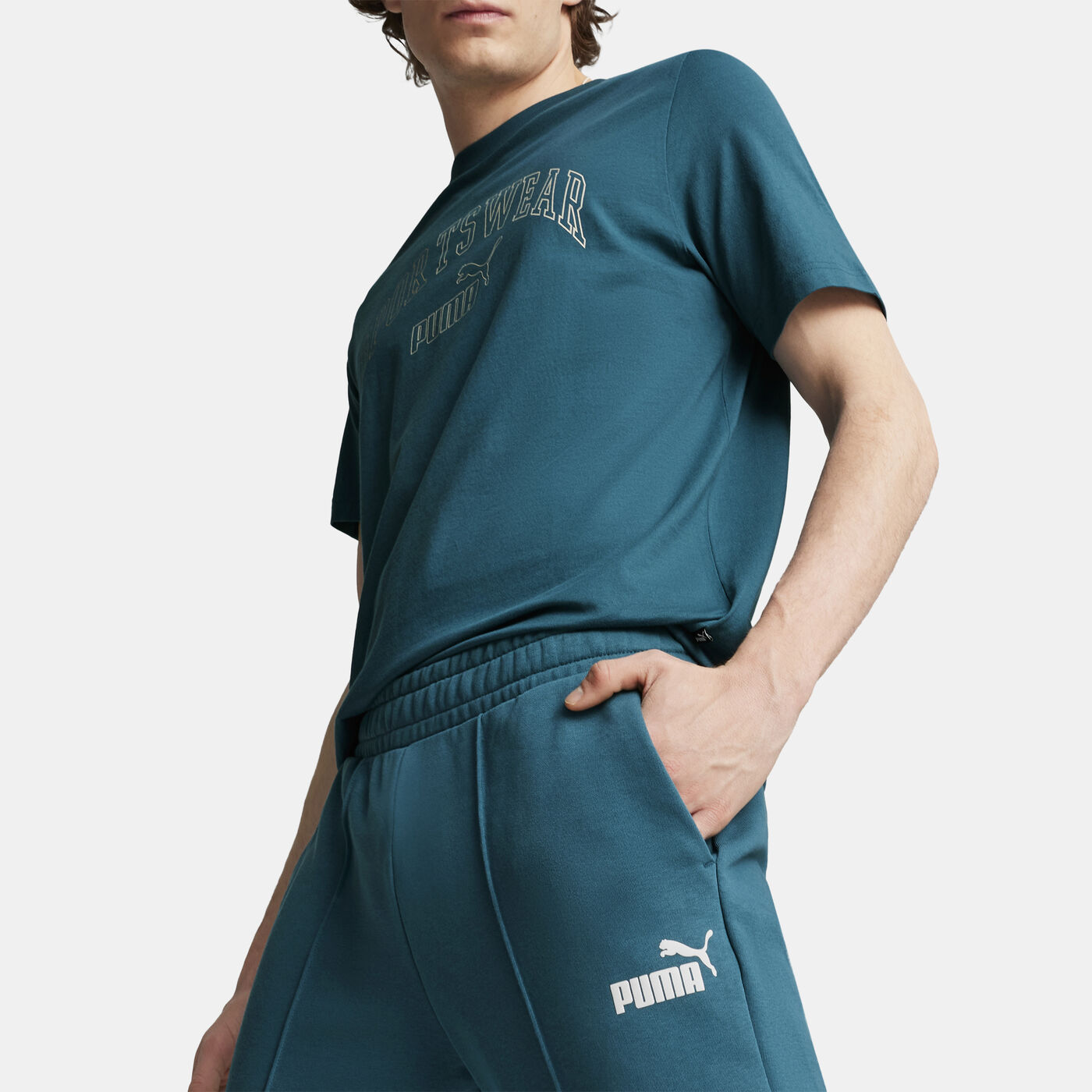 Men's Sports Club Logo Sweatpants