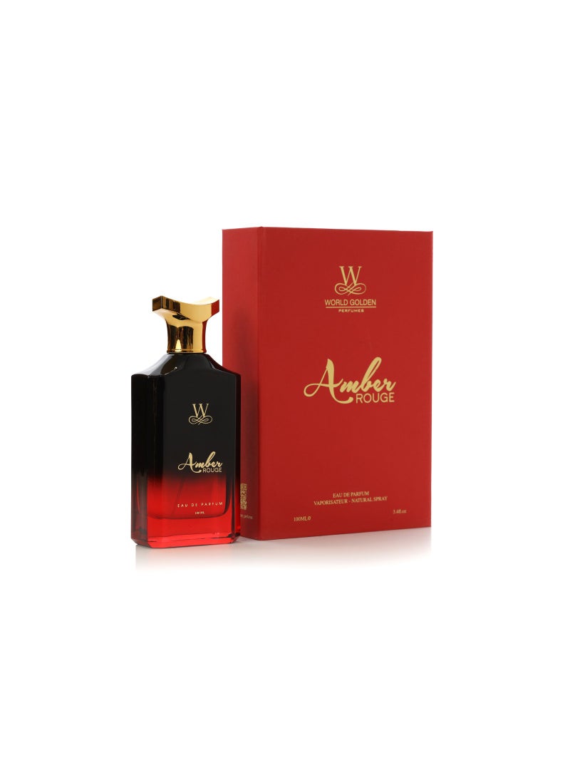 Luxurious Amber Rouge Eau De Parfum - 100ml by World Golden Perfumes