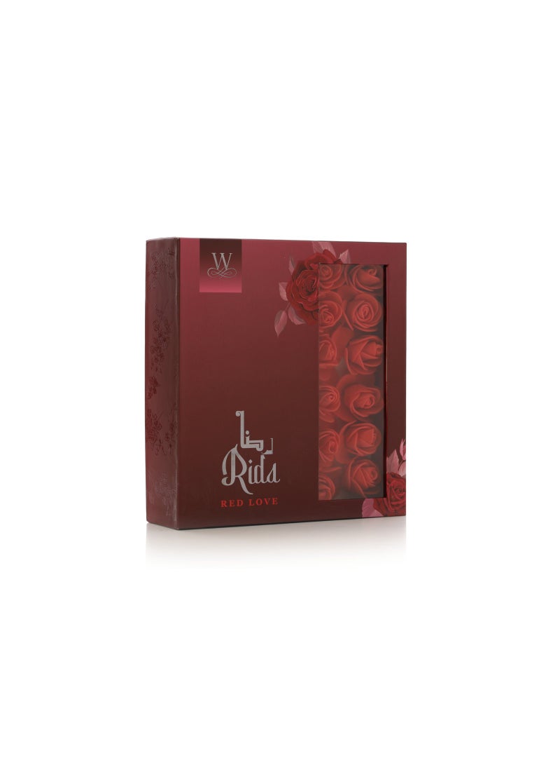 WORLD GOLDEN PERFUMES Rida Red Love Eau De Parfum 100ml - Elegant Natural Spray