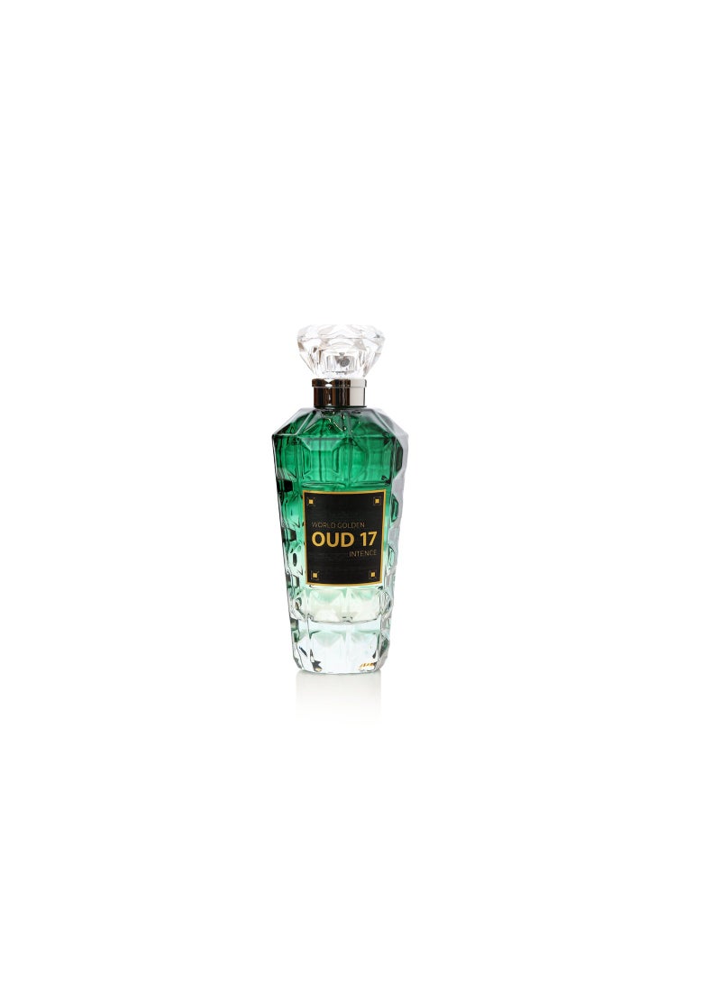 WORLD GOLDEN PERFUMES Oud 17 Intense Eau De Parfum - 100ml Vaporisateur Spray