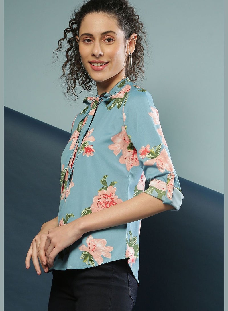 Floral Print Shirt