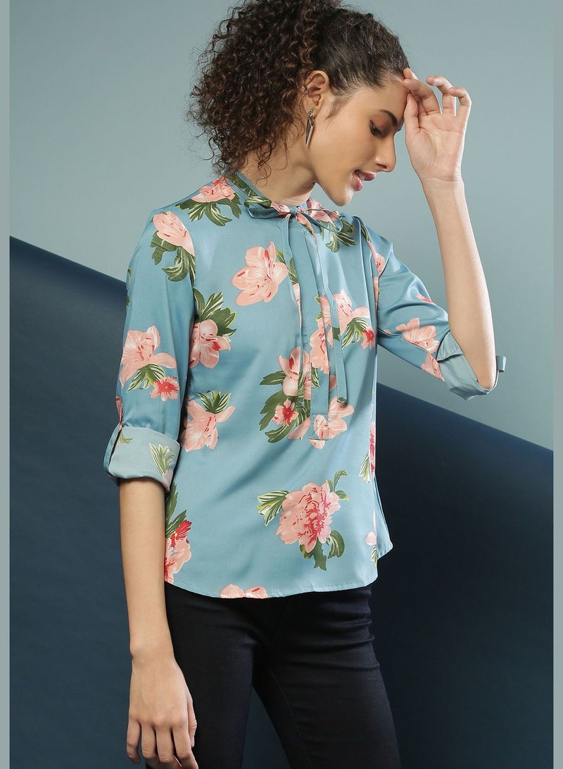 Floral Print Shirt