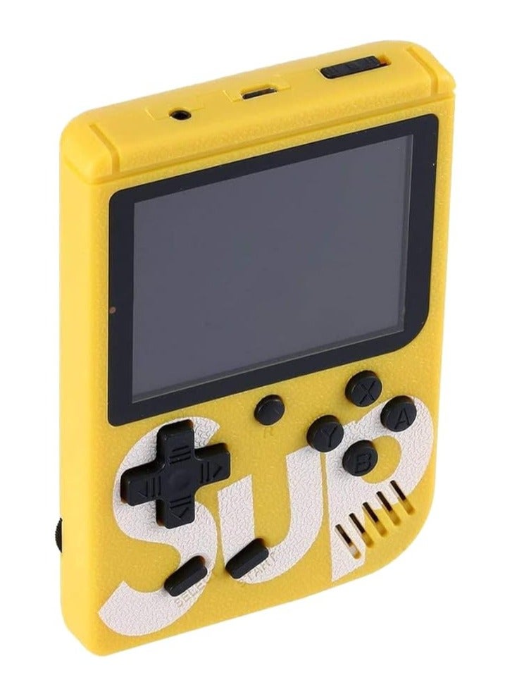 400 in 1 SUP GAME BOX Classic Retro Gaming Console (Single Player, Yellow)