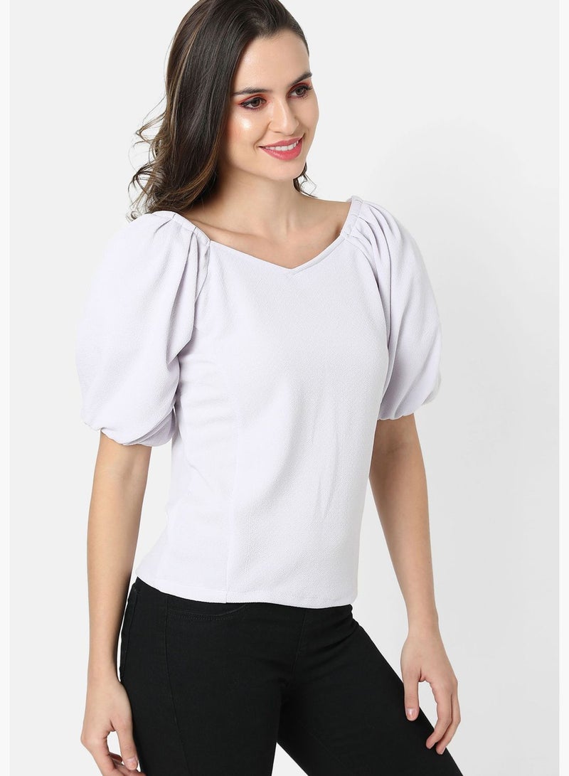 Round Neck Blouse