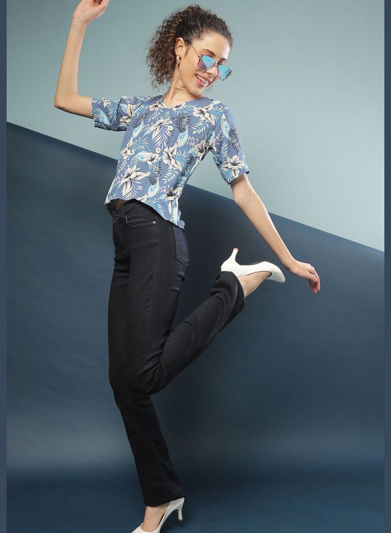 Floral Print Blouse