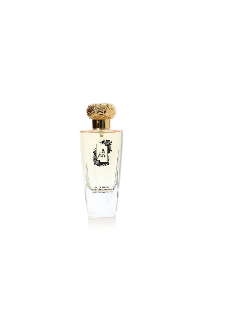 WORLD GOLDEN PERFUMES WASL Eau De Parfum 100ml - Natural Spray for Elegance and Sophistication