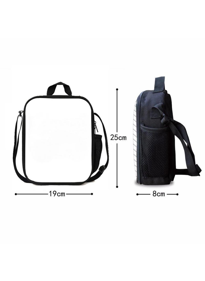 Waterproof Insulated Fortnite Lunch Bag Picnic Bag Single Shoulder Crossbody Bag