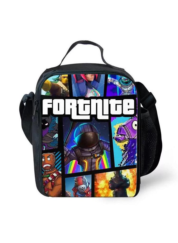 Waterproof Insulated Fortnite Lunch Bag Picnic Bag Single Shoulder Crossbody Bag