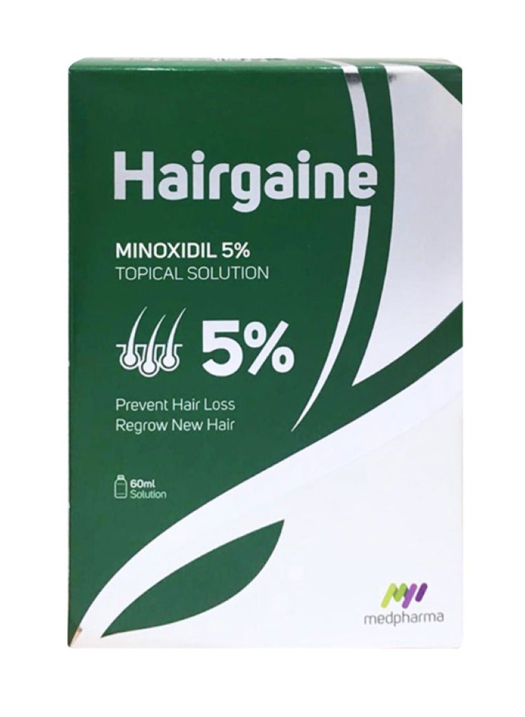 Hairgaine 5% Topical Solution For Men 60ml