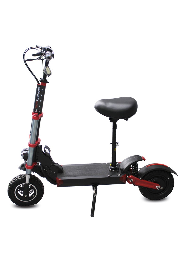 LEADERS Electric Scooter with Chair 500W 13AH 48V 50km/h, 11