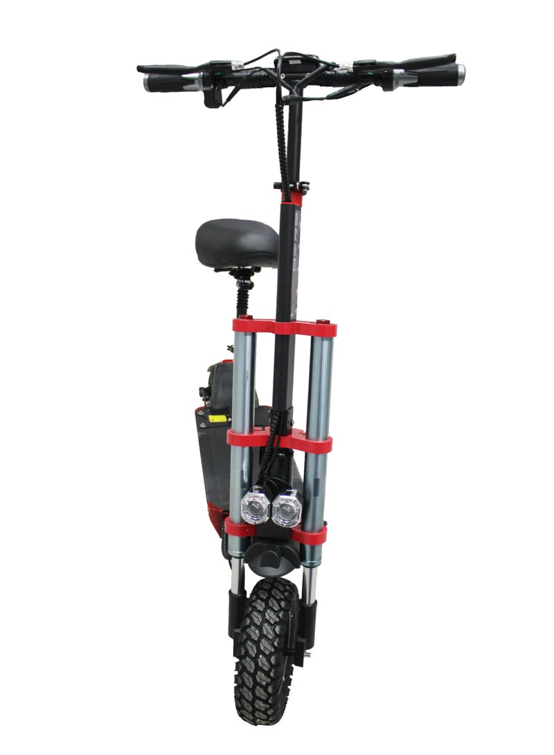 LEADERS Electric Scooter with Chair 500W 13AH 48V 50km/h, 11