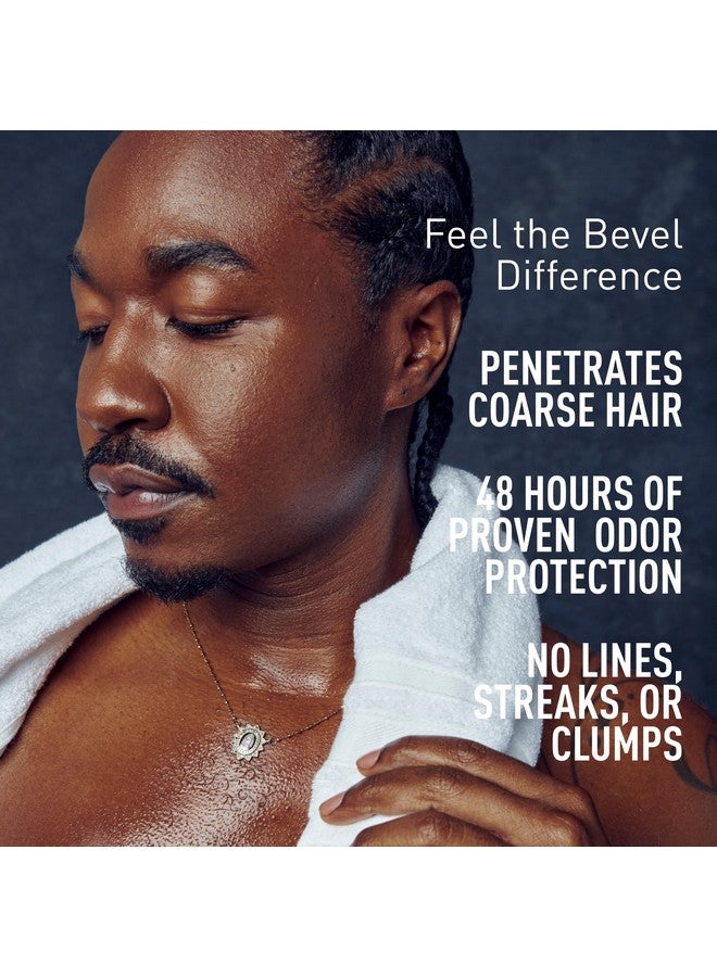 Deodorant For Men With Coconut Oil And Shea Butter Aluminum Free No Streaks 48 Hour Protection 2.5 Oz (Packaging May Vary)