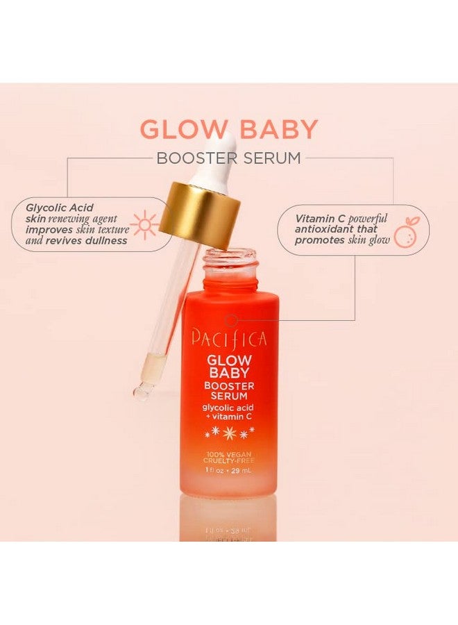 Glow Baby Liquid Exfoliant 5% Aha Bha Vitamin C Booster Serum For Glowing Fresh Skin