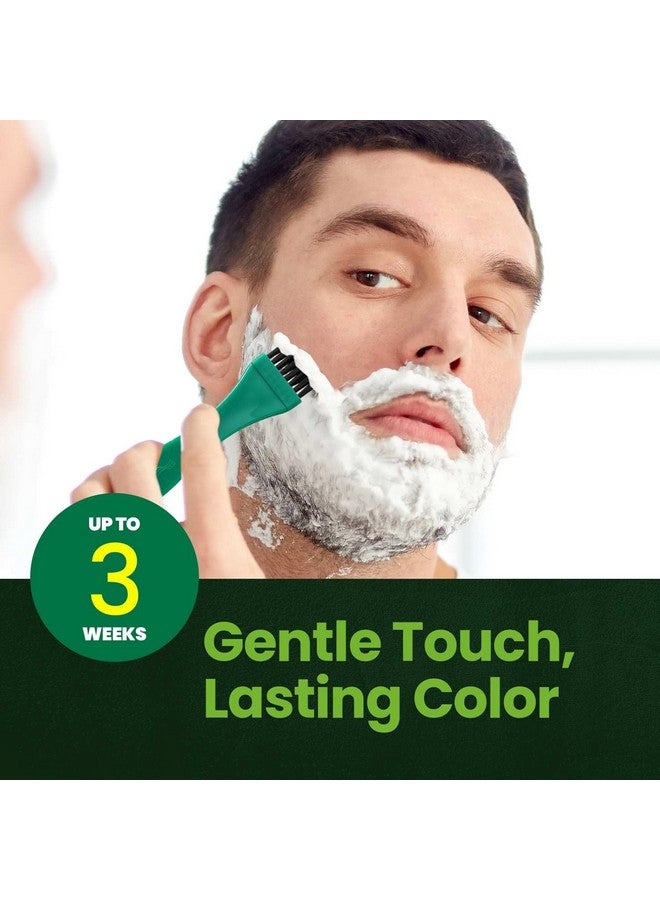 Herb For Men Ppd & Ammonia Free Mustache & Beard Dye Vegan Natural Ingredients Odorless No More Skin Irritations From Coloring For Sensitive Skin (Natural Black 1 Pack)