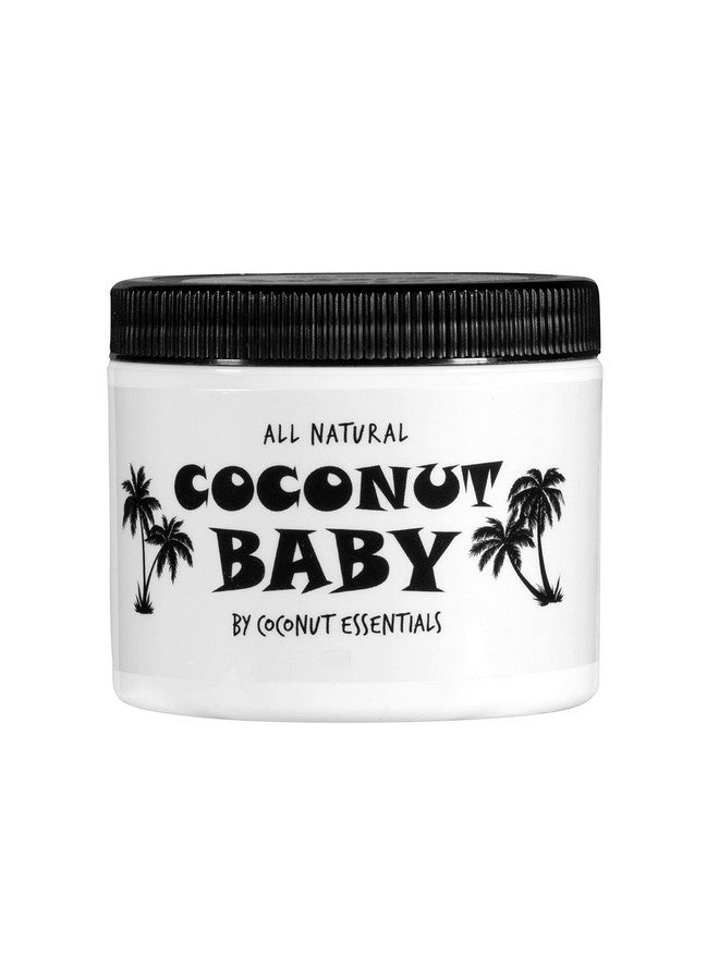 Coconut Baby Oil For Hair & Skin Organic Moisturizer Cradle Cap, Newborn Hair Growth, Massage Gel, Sensitive Skin Care, Infant Scalp, All Natural With Sunflower & Grape Seed Oils 2 Fl Oz