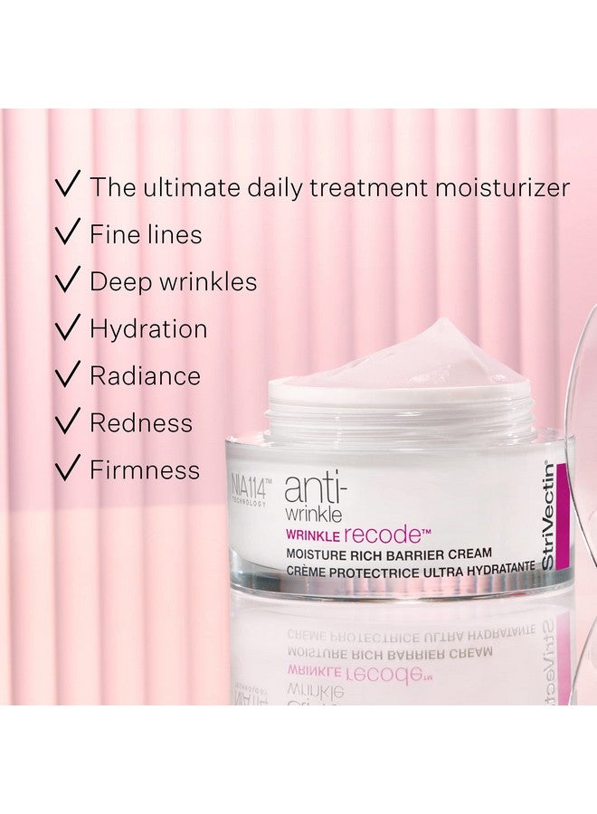 Wrinkle Recode Moisture Rich Barrier Cream 1.7 Fl. Oz.