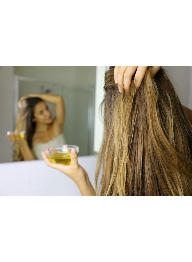 Macadamia Nut Oil 128 Oz 100% Pure Natural Cold Pressed Unrefined Extra Virgin Macadamia Oil For Hair Skin Body Nail And Beard Moisturizing Soothing Hydrating & Nourishing