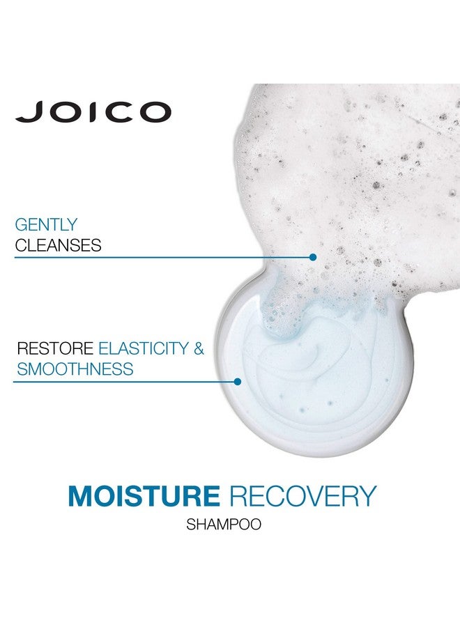 Moisture Recovery Moisturizing Shampoo For Thick Coarse Dry Hair Restore Moisture Smoothness Strength & Elasticity Reduce Breakage With Jojoba Oil & Shea Butter 33.8 Fl Oz