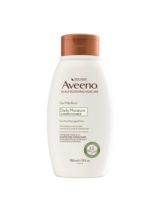 Aveeno Scalp Soothing Oat Milk Blend Conditioner Fresh 12 Fl Oz