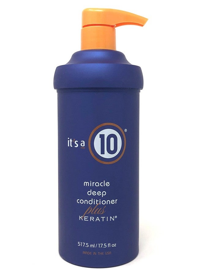 It'S A 10 Miracle Deep Conditioner Plus Keratin For Unisex 17.5 Ounce By It'S A 10